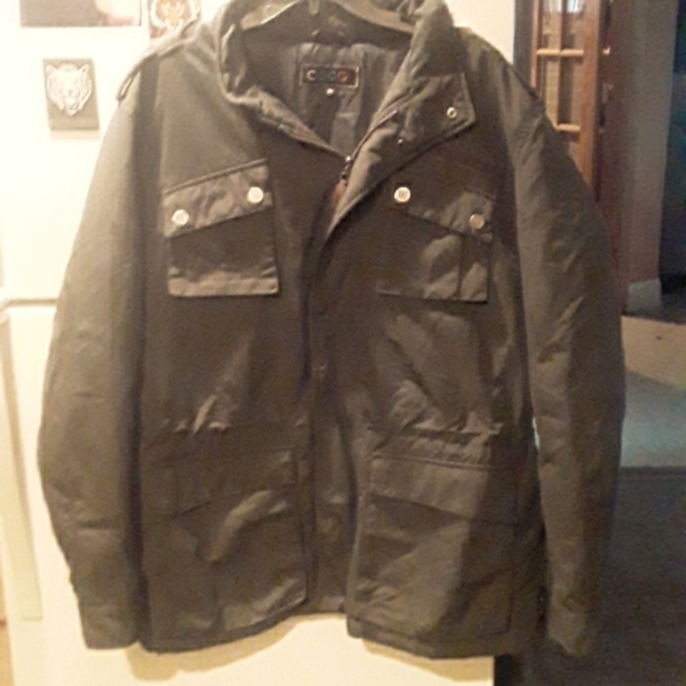 Mens Olive green Coogi jacket